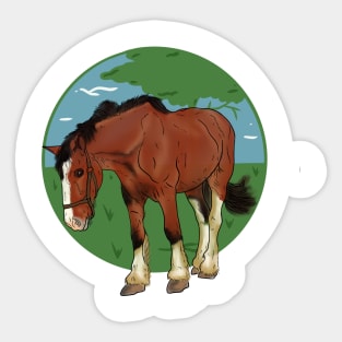 Horse lover Sticker